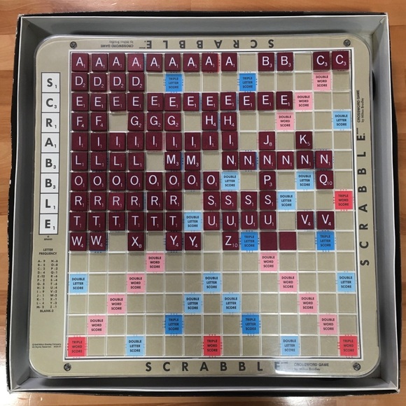 Deluxe Edition Scrabble Game -Turntable - Picture 2 of 3